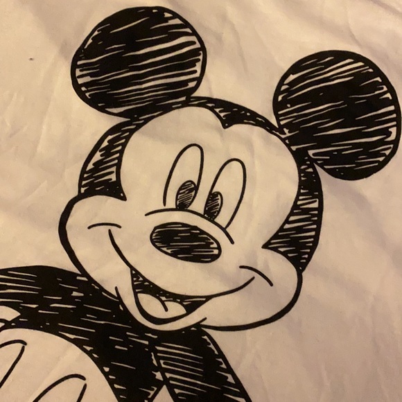 White Mickey Mouse Shirt - Picture 3 of 4